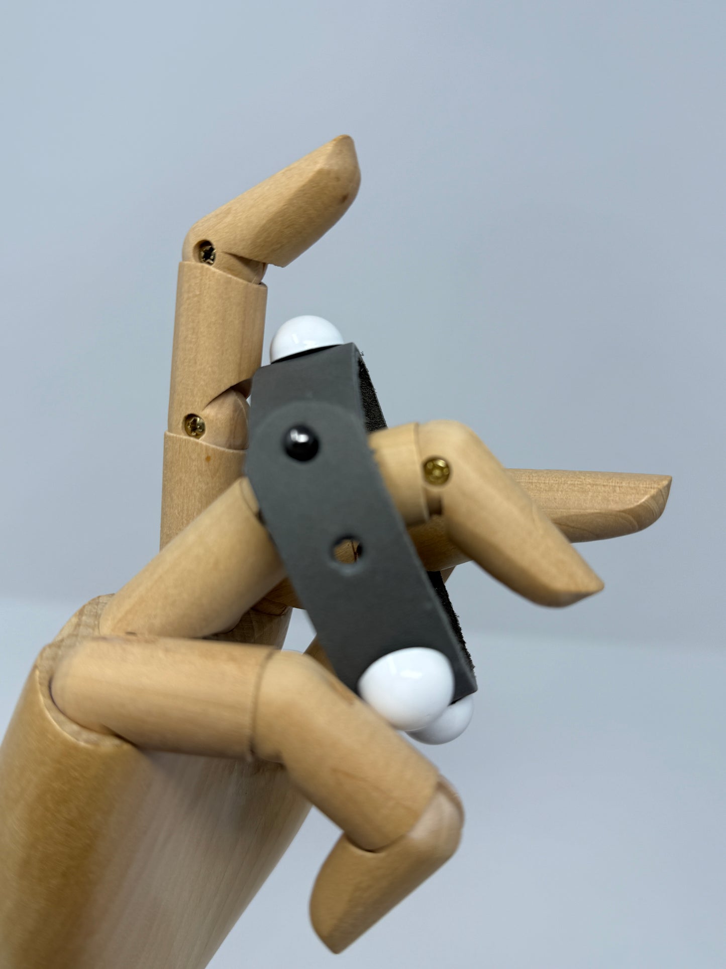 Bubble Stud Leather Wristband