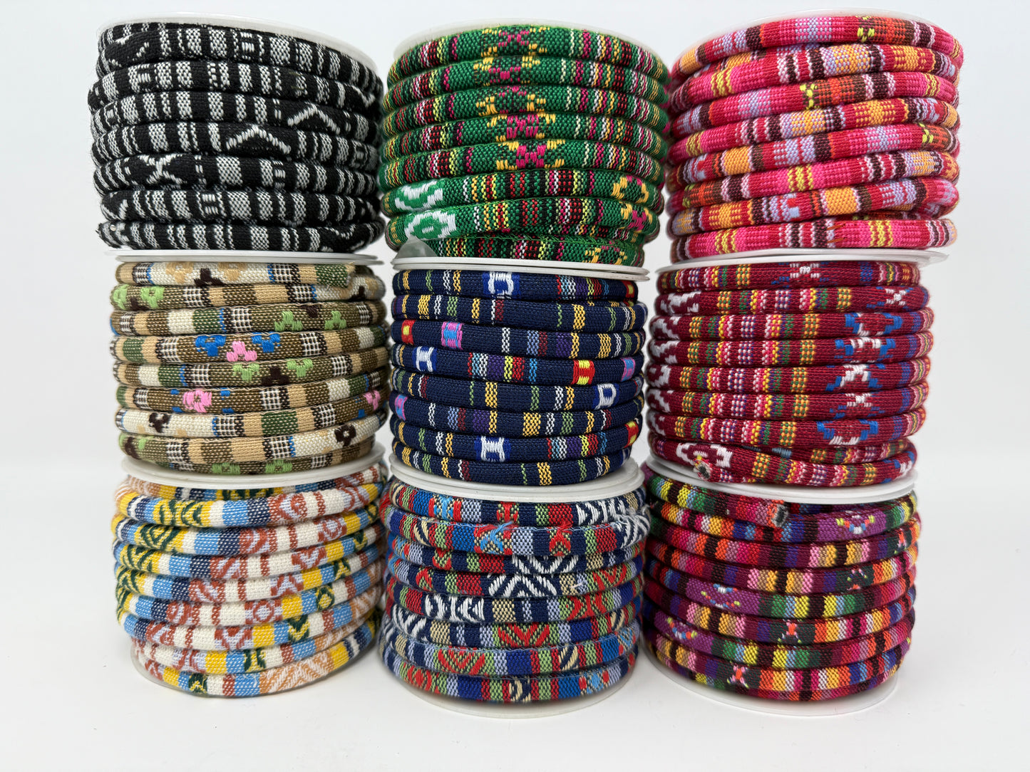 Colorful Cord Wrap Belt