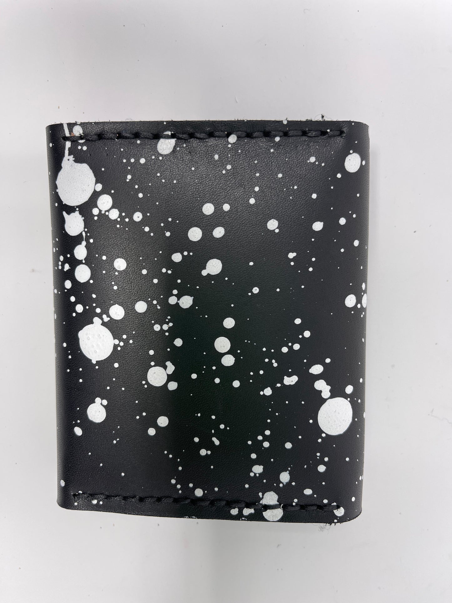 Hand Sewn Leather Mini Wallet