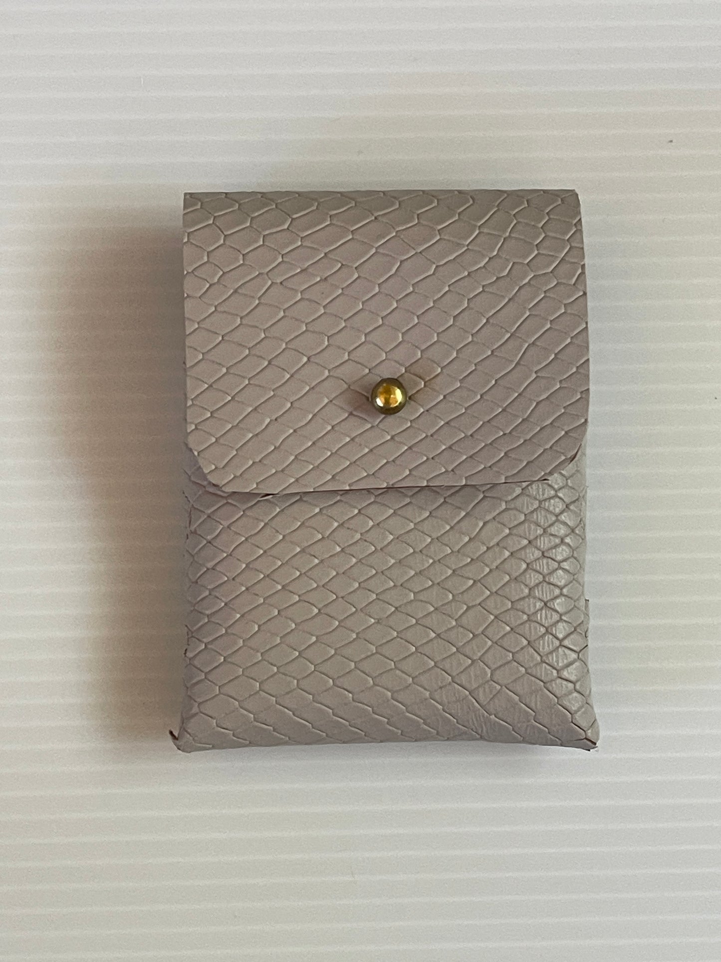 Leather or Synthetic Card Holder in Two Sizes