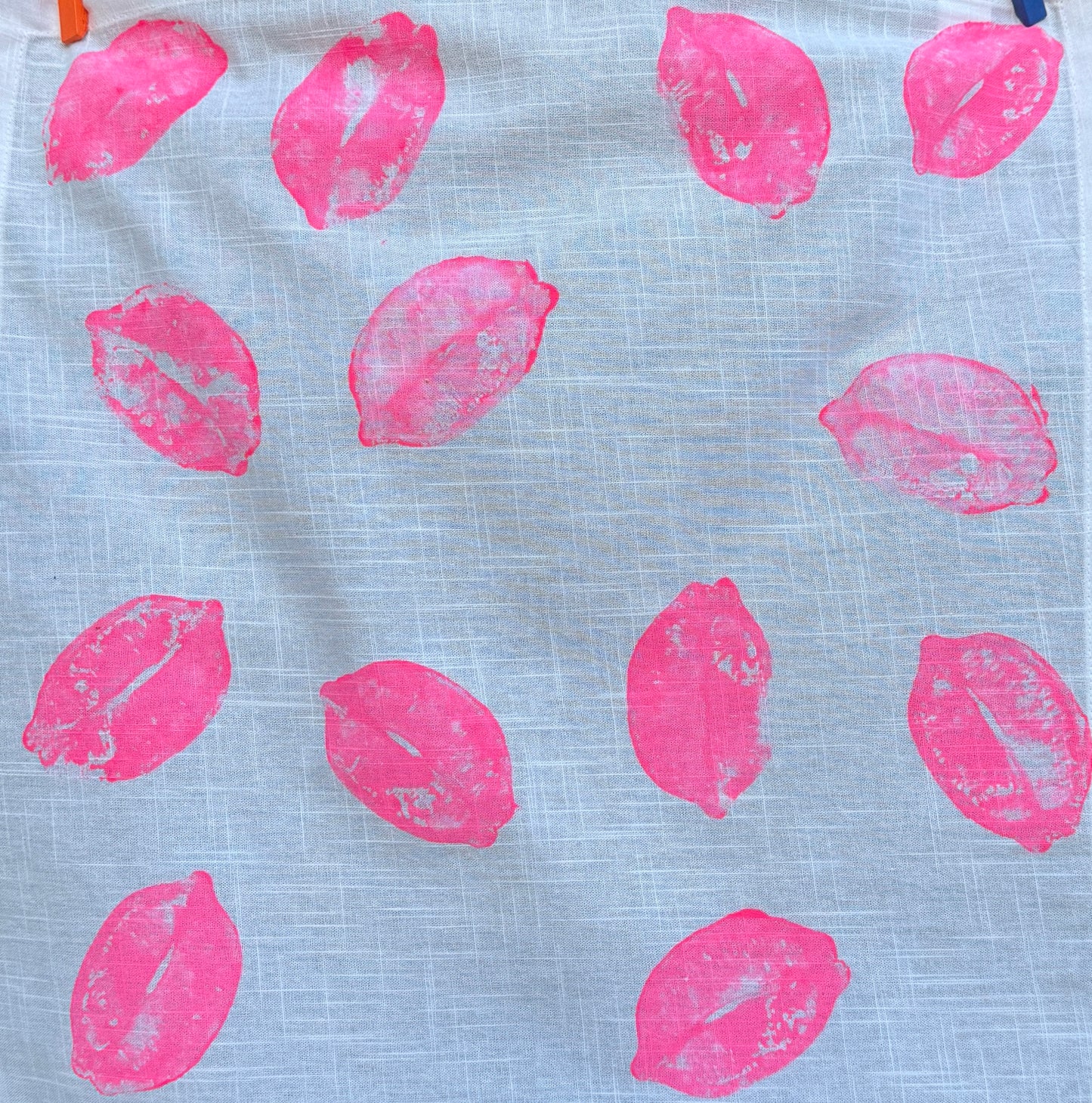 Hand Printed Tea Towel