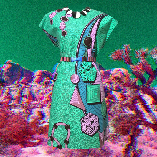 The Sunny Summer Sunday Dress - Gemstones