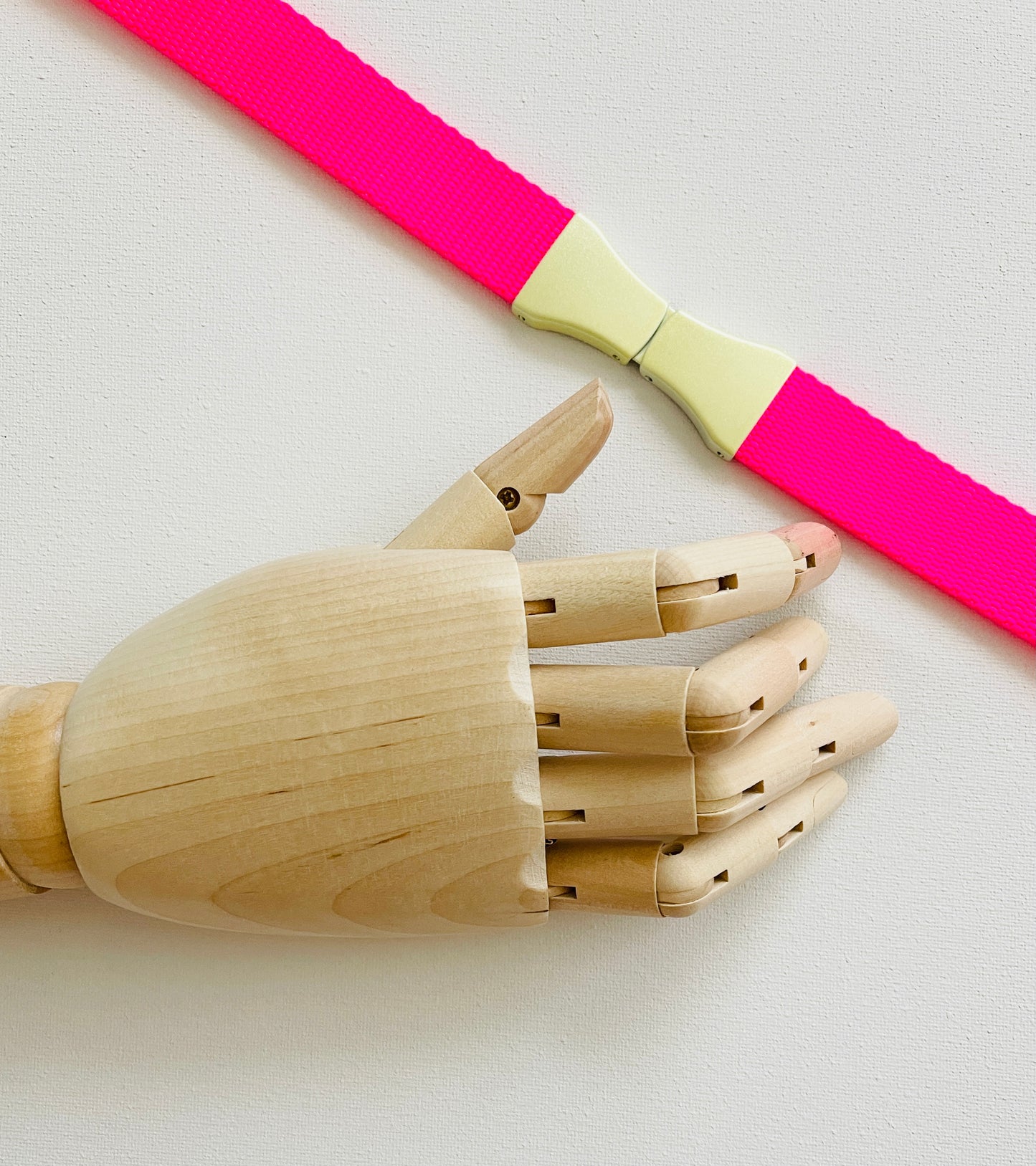 Vintage 80's Pastel Enamel Buckle Narrow Woven Belt  -  Assorted Colors/Sizes