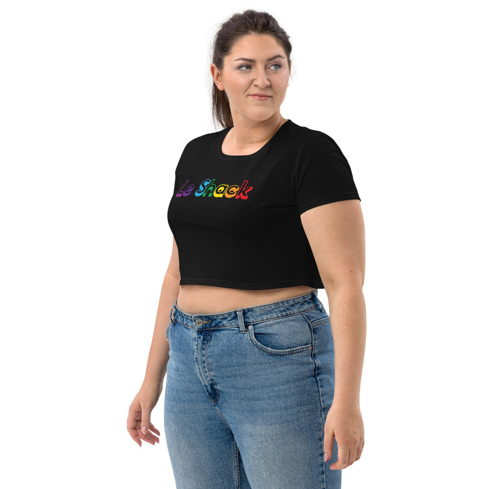 Le Shack Logo Organic Crop Top